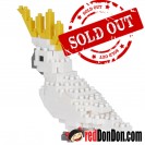 NBC-344 SULPHUR-CRESTED COCKATOO 葵花鸚鵡 nanoblock 