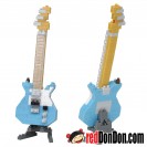 NBC-346 粉彩藍電結他 ELECTRIC GUITAR PASTEL BLUE nanoblock