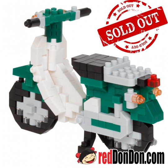 NBC-357 本田電單車 Honda‧Super Cub 50 Green nanoblock