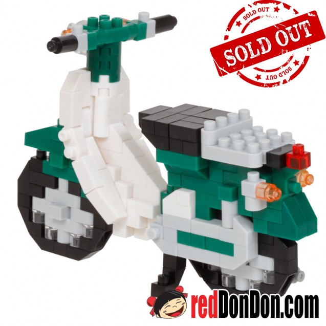 NBC-357 本田電單車 Honda‧Super Cub 50 Green nanoblock