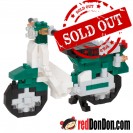 NBC-357 本田電單車 Honda‧Super Cub 50 Green nanoblock