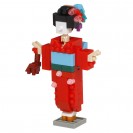 NBC-358 日本和服女 KIMONO GIRL nanoblock