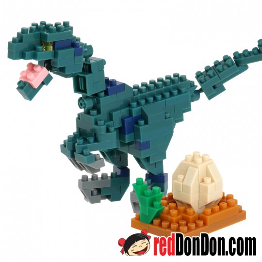 NBC-362 VELOCIRAPTOR 伶盜龍與恐龍蛋 nanoblock