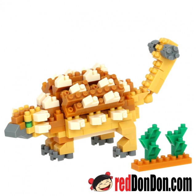 NBC-364 ANKYLOSAURUS ‧植食性甲龍 nanoblock