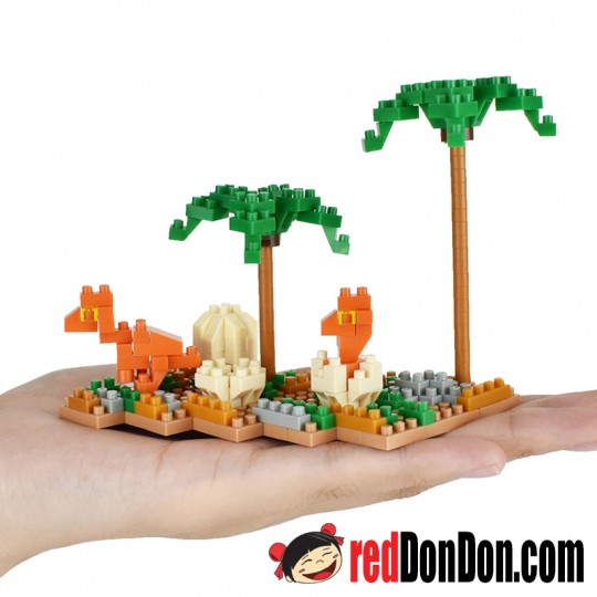 NBC-366 HATCHING TYRANNOSAURUS REX 孵化中的暴龍 nanoblock