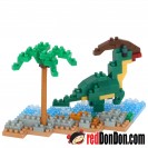 NBC-367 WATERSIDE PARASAUROLOPHUS 水邊尋樂中的副櫛龍 nanoblock