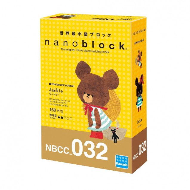 NBCC-032 nanoblock 小熊學校 THE BEARS' SCHOOL JACKIE