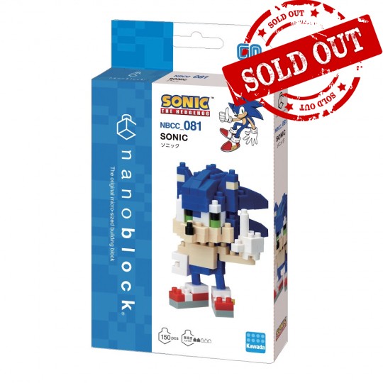 NBCC-081 超音鼠 - 超音鼠系列 Sonic - Sonic The Hedgehog nanoblock 