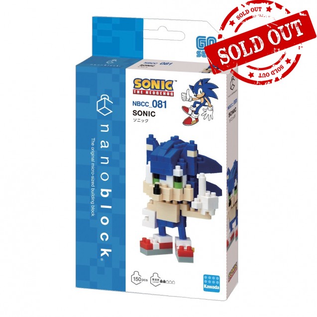 NBCC-081 超音鼠 - 超音鼠系列 Sonic - Sonic The Hedgehog nanoblock 