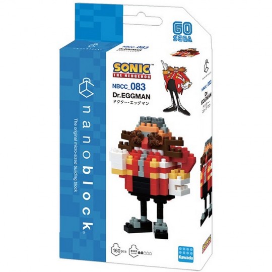 NBCC-083 蛋頭博士 - 超音鼠系列 Dr. Eggman - Sonic The Hedgehog nanoblock 