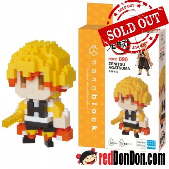 NBCC-090 鬼滅之刃 我妻善逸 DEMON SLAYER ZENITSU AGATSUMA nanoblock