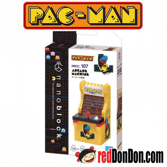 NBCC-107 食鬼街機 PAC-MAN ARCADE MACHINE nanoblock