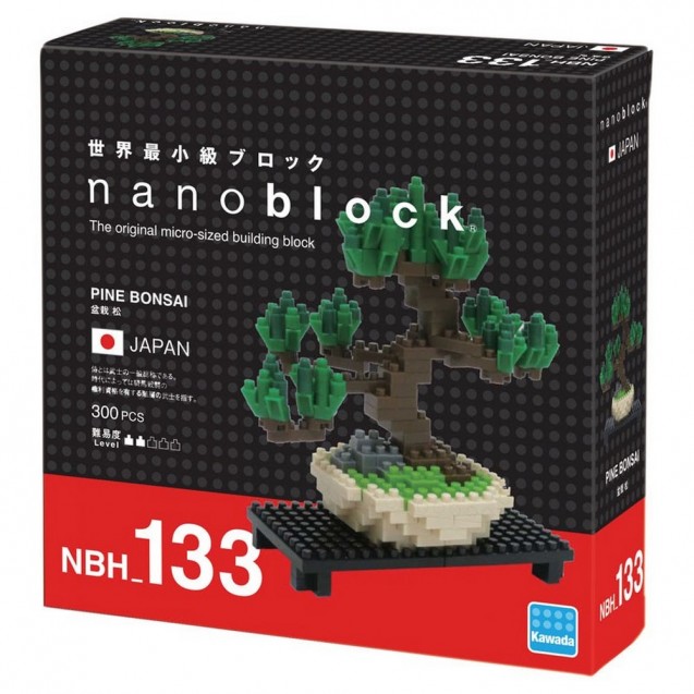 NBH-133 nanoblock PINE BONSAI 松樹盆景