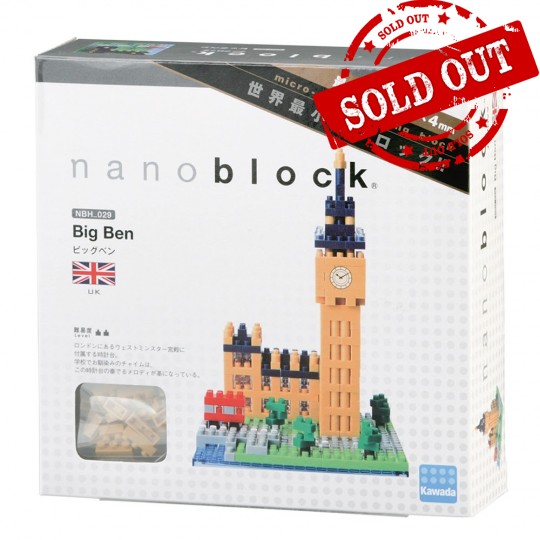 NBH-029 nanoblock BIG BEN 英國大笨鐘