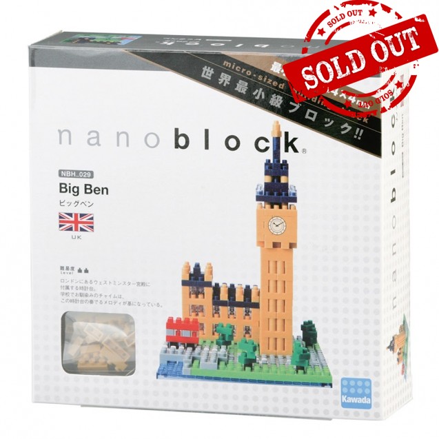 NBH-029 nanoblock BIG BEN 英國大笨鐘