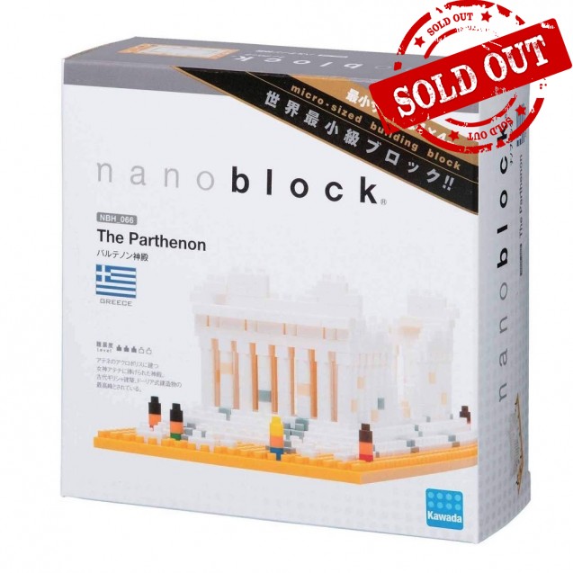 NBH-066 nanoblock THE PARTHENON 希臘巴特農神殿