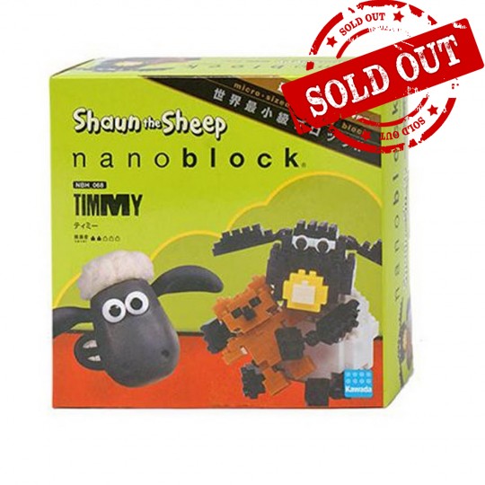 NBH-068 nanoblock SHAUN THE SHEEP TIMMY 綿羊蒂米