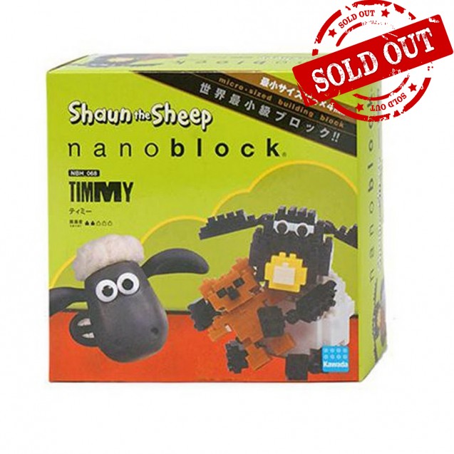 NBH-068 nanoblock SHAUN THE SHEEP TIMMY 綿羊蒂米