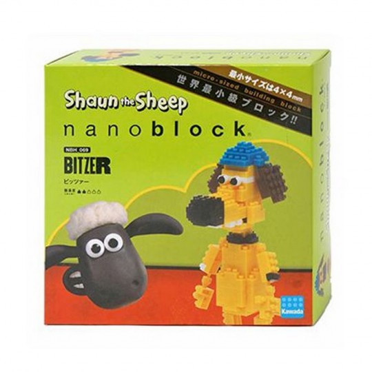 NBH-069 nanoblock SHAUN THE SHEEP BITZER 比澤爾  