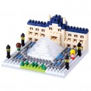 NBH-086 nanoblock 羅浮宮 MUSEE DU LOUVRE