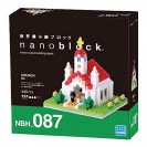 NBH-087 nanoblock 教堂 CHURCH