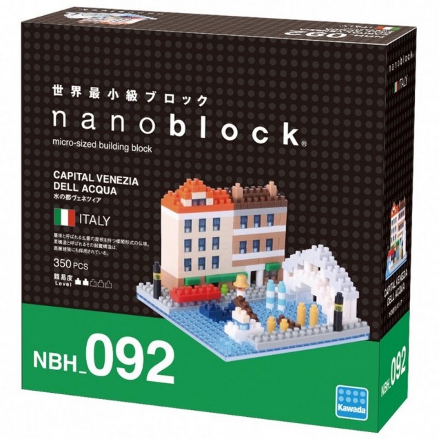 NBH-092 nanoblock 威尼斯 CAPITAL VENEZIA DELL ACQUA