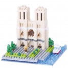 NBH-093 nanoblock CATHEDRALE NOTRE-DAME DE PARIS 巴黎·聖母院