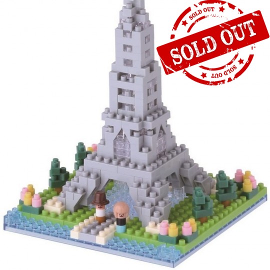 NBH-097 nanoblock RIVES DE LA SEINE A PARIS 艾菲爾鐵塔