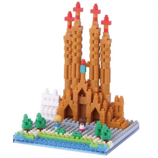 NBH-098 nanoblock SAGRADA FAMILIA -西班牙·聖家教堂 (別注紀念版)