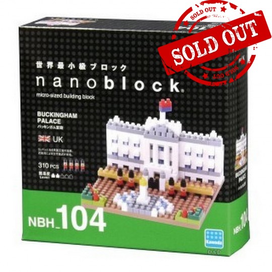 NBH-104 nanoblock BUCKINGHAM PALACE 英國白金漢宮