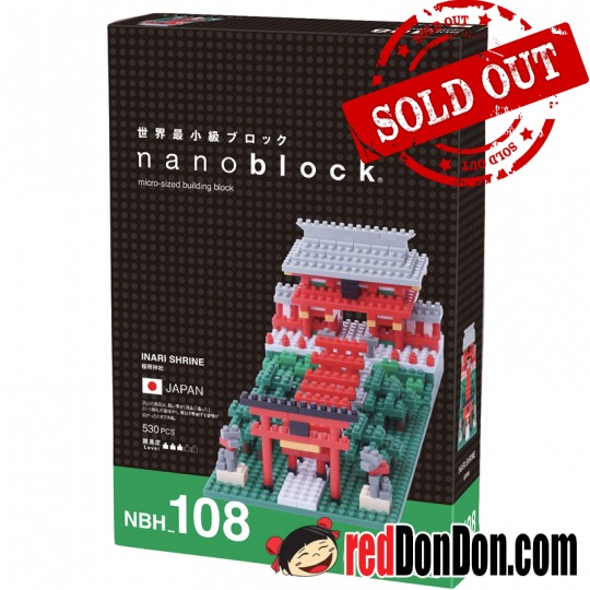 NBH-108 日本伏見稻荷大社 INARI SHRINE nanoblock