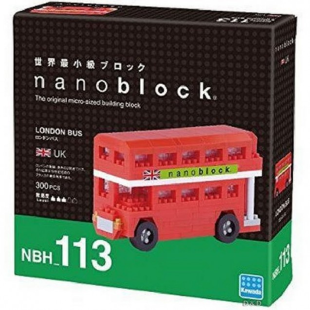 NBH-113 nanoblock LONDON BUS 雙層巴士