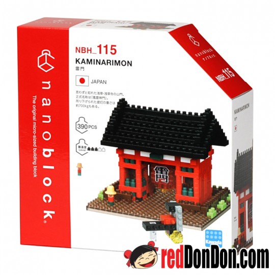 NBH-115 KAMINARIMON 雷門 nanoblock