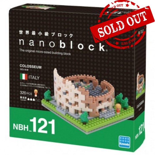 NBH-121 nanoblock COLOSSEUM 羅馬競技場