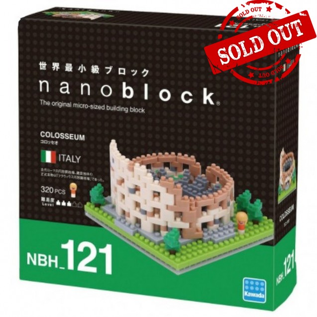NBH-121 nanoblock COLOSSEUM 羅馬競技場