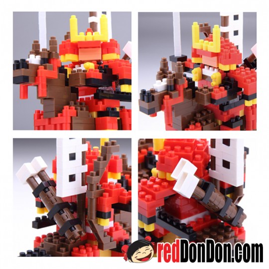 NBH-124 日本武士 SAMURAI nanoblock
