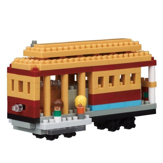 NBH-132 nanoblock SAN FRANCISCO CABLE CAR 舊金山 (三藩市) 纜車