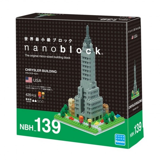 NBH-139 nanoblock CHRYSLER BUILDING 美國克萊斯勒大廈