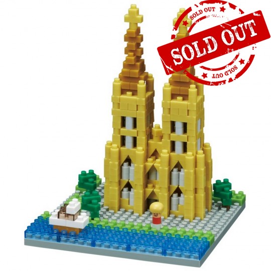 NBH-140 nanoblock KOLNER DOM 德國科隆大教堂