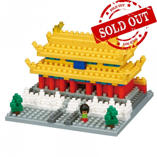 NBH-145 nanoblock FORBIDDEN CITY 中國紫禁城