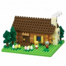 NBH-151 nanoblock SWISS LOG CABIN 瑞士小屋