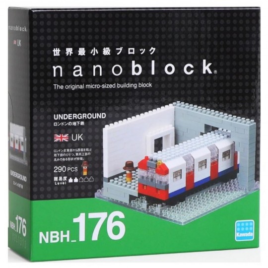 NBH-176 nanoblock UNDERGROUND nanoblock倫敦地鐵