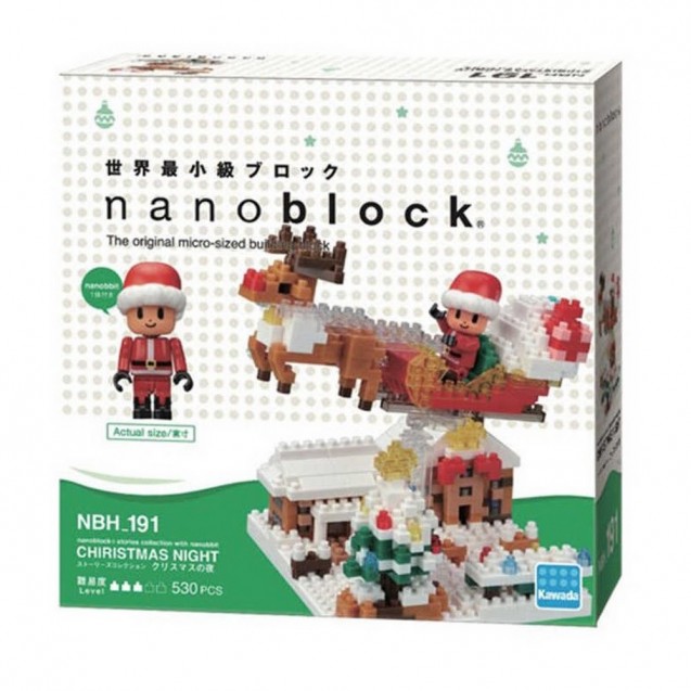 NBH-191 nanoblock Christmas Night