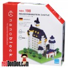 NBH-198 NEUSCHWANSTEIN CASTLE nanoblock 德國童話城堡‧新天鵝堡