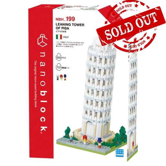 NBH-199 nanoblock 意大利比薩斜塔 LEANING TOWER OF PISA