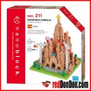 NBH-211 nanoblock SAGRADA FAMILIA 西班牙巴塞隆納‧聖家堂