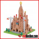 NBH-211 nanoblock SAGRADA FAMILIA 西班牙巴塞隆納‧聖家堂