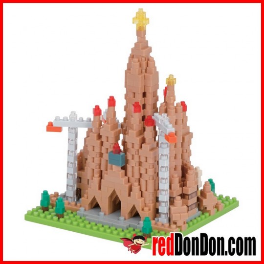 NBH-211 nanoblock SAGRADA FAMILIA 西班牙巴塞隆納‧聖家堂