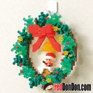 NBH-220 CHRISTMAS WREATH 聖誕花環 nanoblock