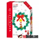NBH-220 CHRISTMAS WREATH 聖誕花環 nanoblock